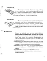 Предварительный просмотр 8 страницы MK Diamond Products MK 770 Owner'S Manual