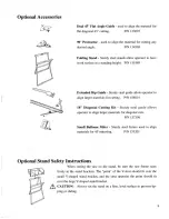 Предварительный просмотр 10 страницы MK Diamond Products MK-880 Owner'S Manual, Parts List And Operating Instructions