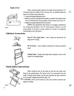 Предварительный просмотр 13 страницы MK Diamond Products MK 990 Owner'S Manual