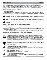 Предварительный просмотр 4 страницы MK Diamond Products MK-Scarifier SG-5 Owner'S Manual