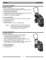 Предварительный просмотр 17 страницы MK Diamond Products MK-SDG-11 Owner'S Manual & Parts List