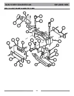 Предварительный просмотр 34 страницы MK Diamond Products SRX-150 Owner'S Manual & Parts List