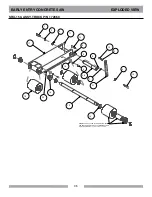 Предварительный просмотр 36 страницы MK Diamond Products SRX-150 Owner'S Manual & Parts List