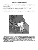 Preview for 16 page of MK Martin Meteor 54 Operator'S Manual