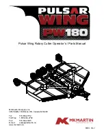 MK Martin Pulsar Wing Operator'S & Parts Manual preview