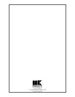 Preview for 25 page of MK Products 127-007 Owner'S Manual