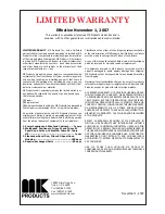 Preview for 29 page of MK Products 240-8XX Owner'S Manual