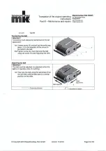 Предварительный просмотр 20 страницы MK GUF-P 2000 BC 1500/200 Translation Of Original Instruction Manual