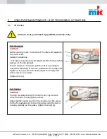 Предварительный просмотр 15 страницы MK KHL Technical Documentation Manual