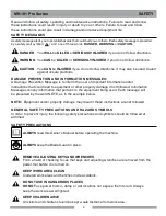 Предварительный просмотр 4 страницы MK MK-101 Pro Owner'S Manual & Operating Instructions