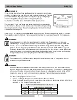 Предварительный просмотр 9 страницы MK MK-101 Pro Owner'S Manual & Operating Instructions