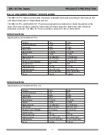 Предварительный просмотр 11 страницы MK MK-101 Pro Owner'S Manual & Operating Instructions