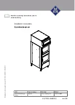 Предварительный просмотр 1 страницы MKN Combisteamer TKECOD610T Installation Instructions Manual