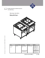 MKN HLEFRIL2-HU Operating Instructions Manual preview