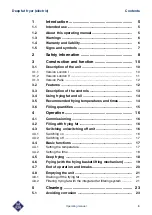 Предварительный просмотр 3 страницы MKN London I Operating Manual