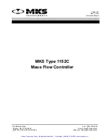 Preview for 2 page of MKS 1152C Instruction Manual