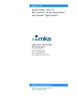 Предварительный просмотр 52 страницы MKS 275420-1-GQ-T-00011 Instruction Manual