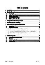 Предварительный просмотр 3 страницы MKS AX346 Operating Instructions Manual