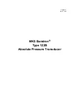 Предварительный просмотр 4 страницы MKS Baratron 122B Instruction Manual