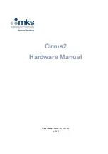 Предварительный просмотр 1 страницы MKS Cirrus2 Hardware Manual