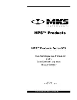 Предварительный просмотр 3 страницы MKS HPS 903 Series Operation And Maintenance Manual