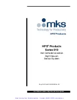 Preview for 4 page of MKS HPS 919 Series Operation And Maintenance Manual