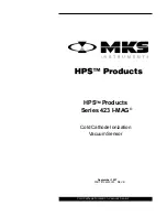 Предварительный просмотр 3 страницы MKS HPS I-MAG 423 Series Operation And Maintenance Manual