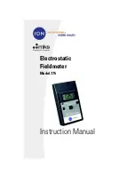 MKS Ion Systems 775 Instruction Manual preview