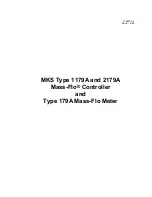 Preview for 3 page of MKS Mass-Flo 1179A Instruction Manual