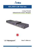 Предварительный просмотр 1 страницы MKS Newport IDL280-1200LM User Manual