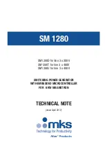 Предварительный просмотр 1 страницы MKS SM 1280 Technical Notes