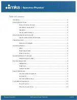 Preview for 2 page of MKS Spectra-Physics Tsunami Pre-Installation Manual