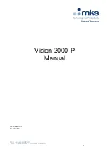 Preview for 1 page of MKS Spectra Vision 2000-P Manual