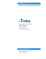 Preview for 122 page of MKS Stabil-Ion 370 Series Instruction Manual