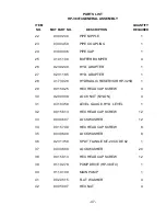 Предварительный просмотр 50 страницы MKT V-22/HP-380T4 Operating, Maintenance And Parts Manual