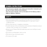 Preview for 2 page of ML Accessories BA01 Series Installation & Maintenance Manual