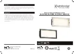 ML Accessories Knightsbridge BLED5BW Installation & Maintenance Manual preview