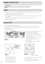 Preview for 2 page of ML Accessories Knightsbridge EX004H Installation & Maintenance Manual