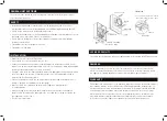 Preview for 2 page of ML Accessories Knightsbridge IN0025 Installation & Maintenance Manual