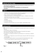 Preview for 2 page of ML Accessories Knightsbridge LEDF24RGB Installation And Maintenance Manual