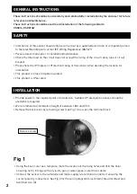 Preview for 2 page of ML Accessories Knightsbridge OS0014 Installation & Maintenance Manual