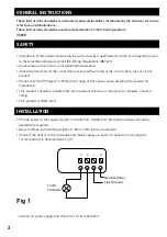 Preview for 2 page of ML Accessories Knightsbridge OS008 Installation & Maintenance Manual