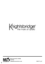 Preview for 5 page of ML Accessories Knightsbridge OS008 Installation & Maintenance Manual