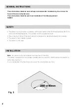 Preview for 2 page of ML Accessories Knightsbridge SK0015 Installation & Maintenance Manual