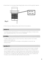 Preview for 3 page of ML Accessories Knightsbridge SK0015 Installation & Maintenance Manual