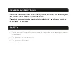 Preview for 2 page of ML Accessories MLBA6045 Series Installation & Maintenance Manual