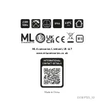 Preview for 6 page of ML Accessories MLC6045SD Installation & Maintenance Manual