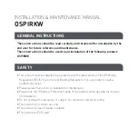 Preview for 3 page of ML Accessories OSPIRKW User Manual