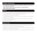 Preview for 2 page of ML Accessories RWL2A Installation & Maintenance Manual