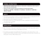 Preview for 2 page of ML Accessories T8LED Series Installation & Maintenance Manual